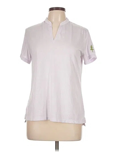 Pre-owned Nike Short Sleeve Polo Shirt In Purple