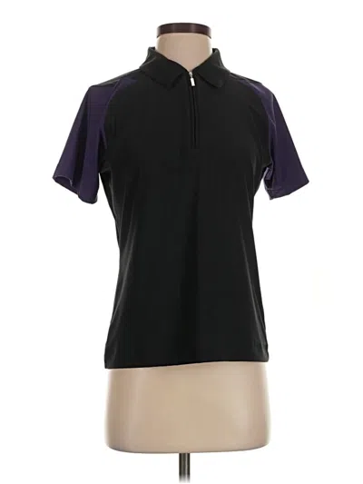 Pre-owned Nike Short Sleeve Polo Shirt In Purple