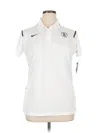 Nike Short Sleeve Polo Shirt In White