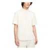 Nike Short Sleeve Seersucker Button-down Shirt Asia Sizing 'phantom' In White