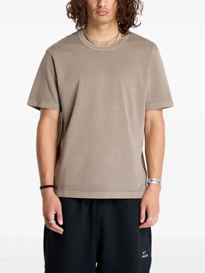 Nike Short-sleeve T-shirt In Gray