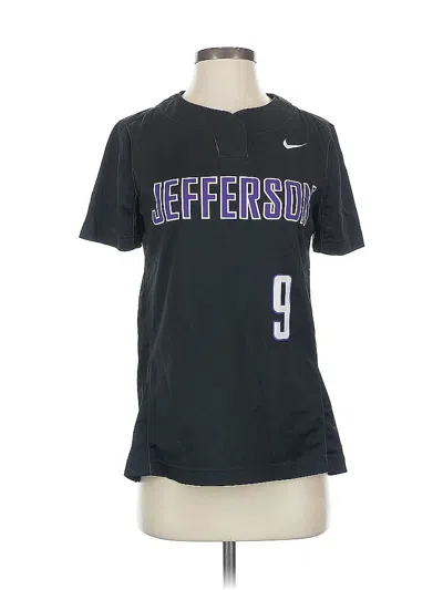 Pre-owned Nike Short Sleeve T-shirt In Black