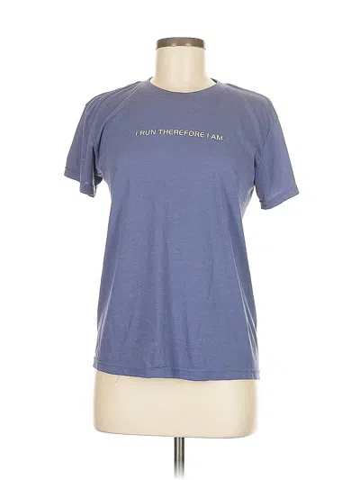 Pre-owned Nike Short Sleeve T-shirt In Blue