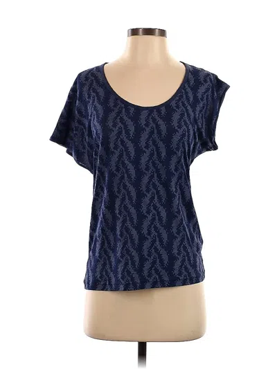 Pre-owned Nike Short Sleeve T-shirt In Blue