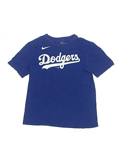 Pre-owned Nike Kids' Short Sleeve T-shirt In Blue