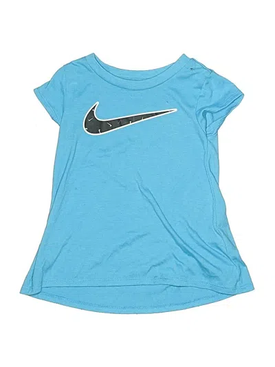 Pre-owned Nike Kids' Short Sleeve T-shirt In Blue