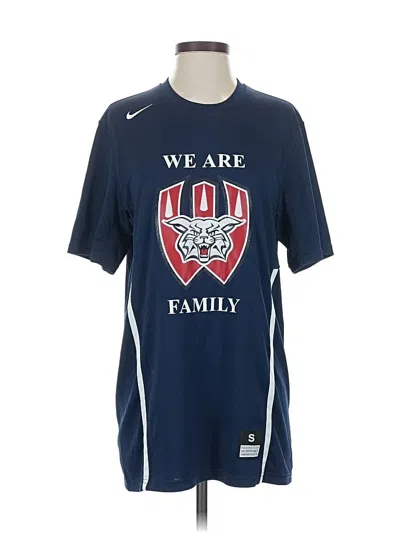 Pre-owned Nike Short Sleeve T-shirt In Blue