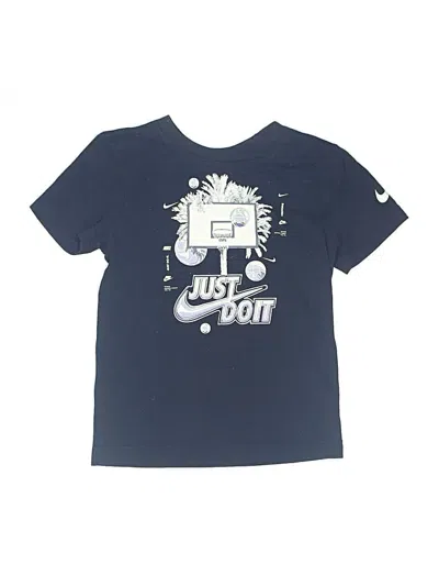 Pre-owned Nike Kids' Short Sleeve T-shirt In Blue