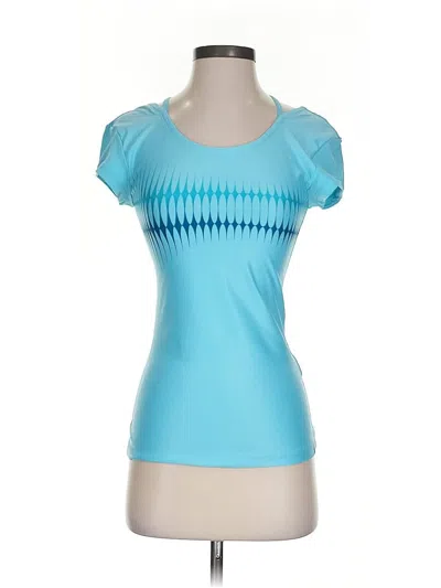 Pre-owned Nike Short Sleeve T-shirt In Blue
