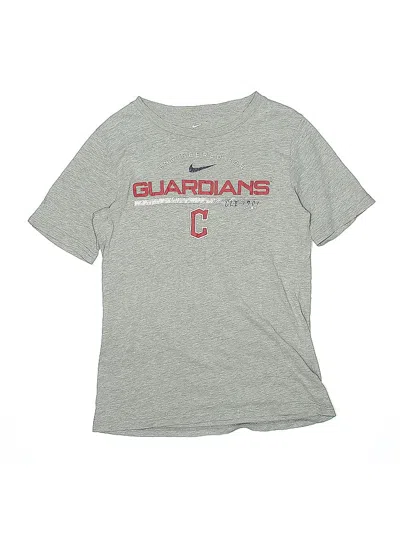 Pre-owned Nike Kids' Short Sleeve T-shirt In Gray