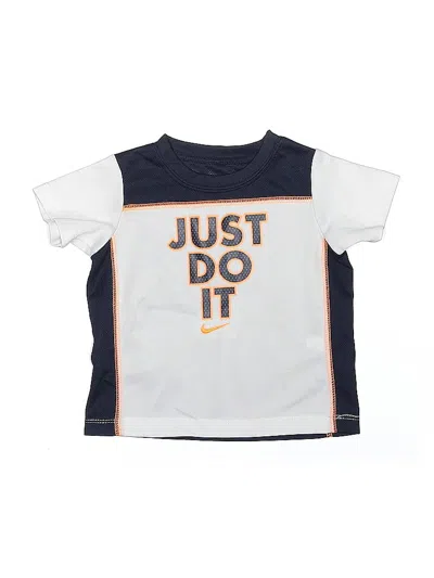 Pre-owned Nike Kids' Short Sleeve T-shirt In Gray
