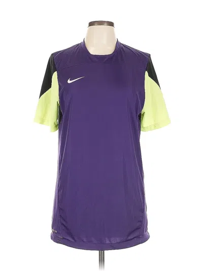 Pre-owned Nike Short Sleeve T-shirt In Purple