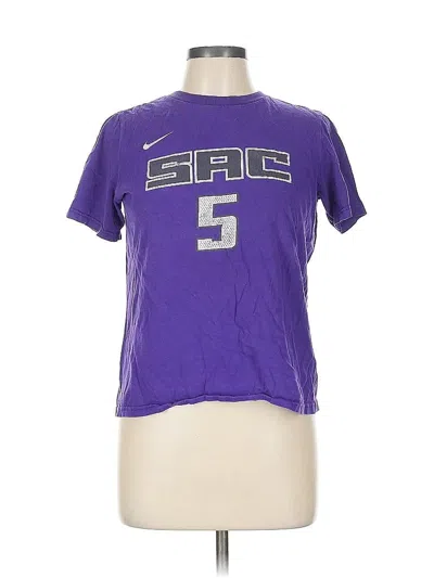 Pre-owned Nike Short Sleeve T-shirt In Purple