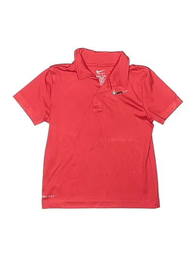 Pre-owned Nike Kids' Short Sleeve Top Red Tops