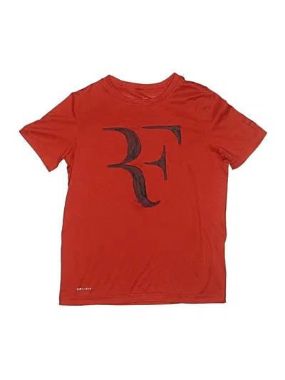 Pre-owned Nike Kids' Short Sleeve Top Red Tops