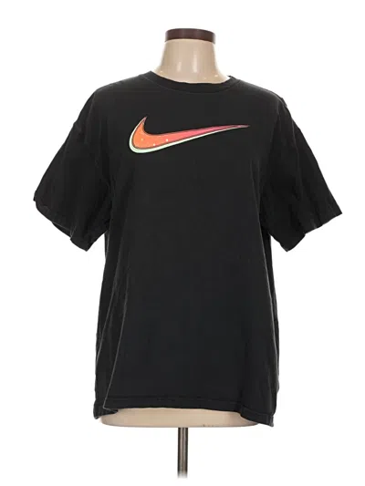 Pre-owned Nike Short Sleeve T-shirt In Black