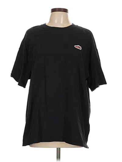 Pre-owned Nike Short Sleeve T-shirt In Black
