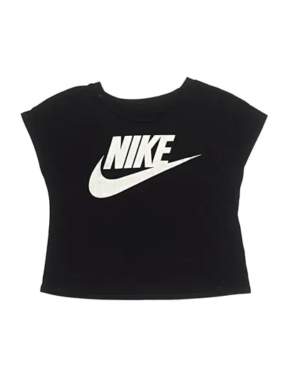 Pre-owned Nike Kids' Short Sleeve T-shirt In Black