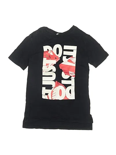 Pre-owned Nike Kids' Short Sleeve T-shirt In Black