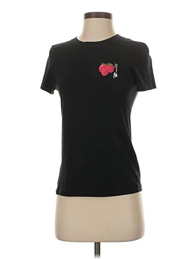 Pre-owned Nike Short Sleeve T-shirt In Black
