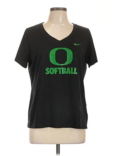Pre-owned Nike Short Sleeve T-shirt In Black