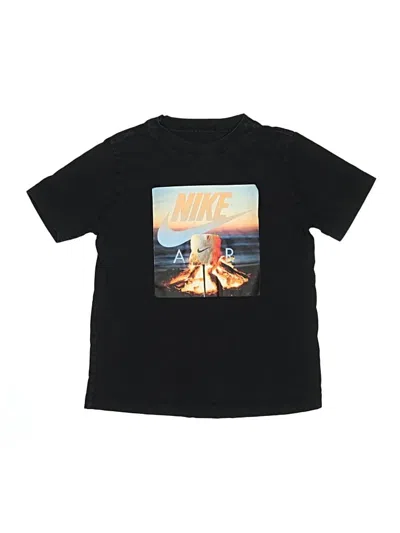 Pre-owned Nike Kids' Short Sleeve T-shirt In Black