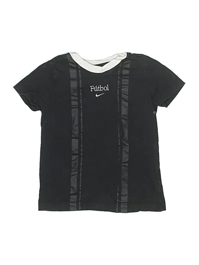 Pre-owned Nike Kids' Short Sleeve T-shirt In Black