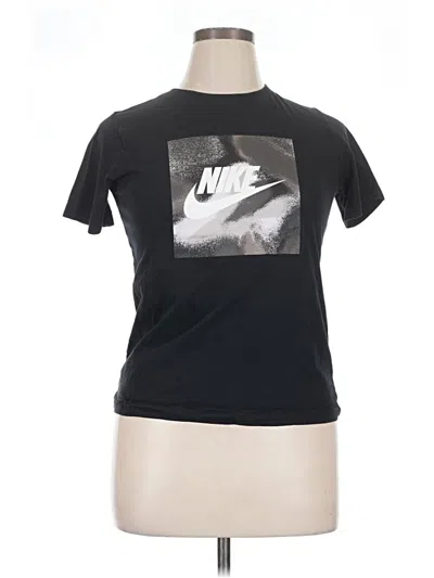 Pre-owned Nike Short Sleeve T-shirt In Black