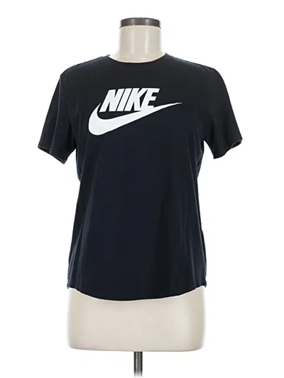 Pre-owned Nike Short Sleeve T-shirt In Black