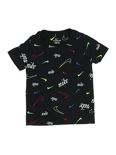 Pre-owned Nike Kids' Short Sleeve T-shirt In Black