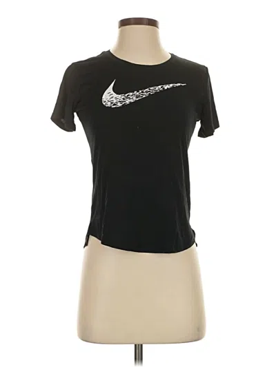 Pre-owned Nike Short Sleeve T-shirt In Black