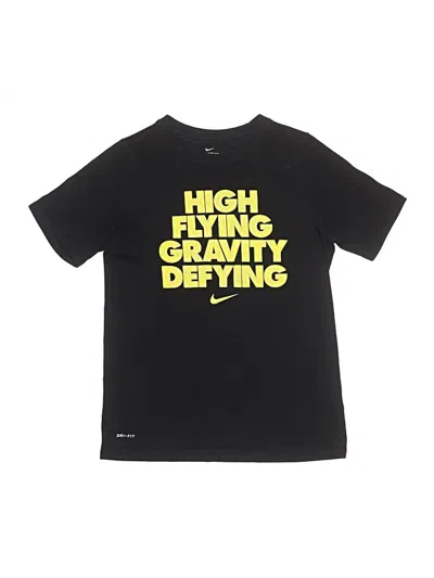 Pre-owned Nike Kids' Short Sleeve T-shirt In Black