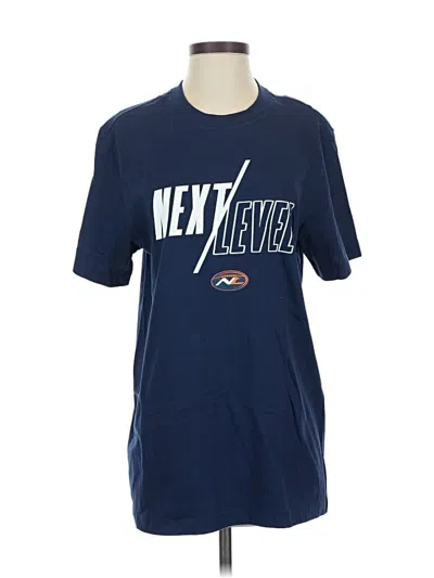 Pre-owned Nike Short Sleeve T-shirt In Blue