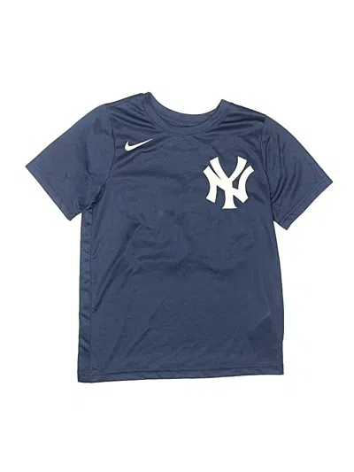 Pre-owned Nike Kids' Short Sleeve T-shirt In Blue