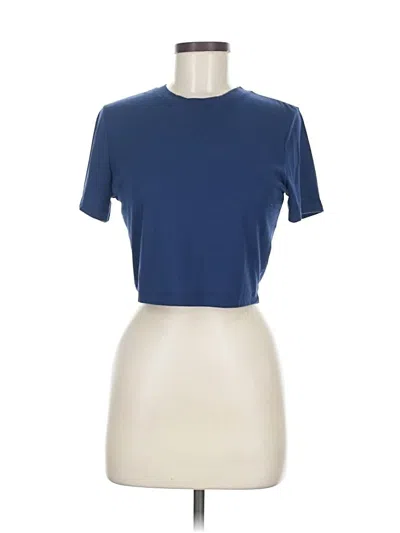 Pre-owned Nike Short Sleeve T-shirt In Blue