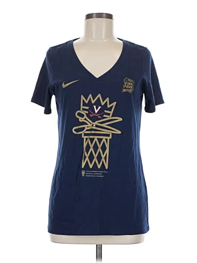 Pre-owned Nike Short Sleeve T-shirt In Blue