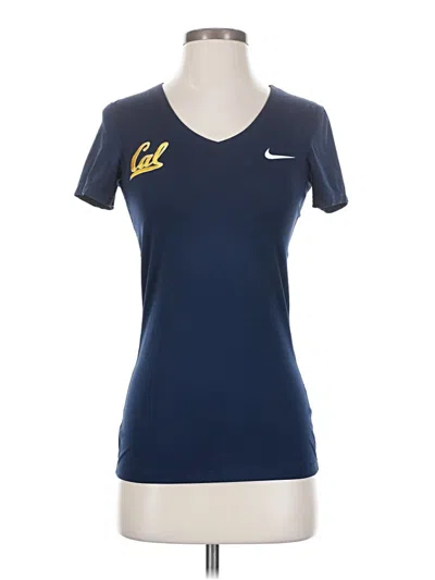 Pre-owned Nike Short Sleeve T-shirt In Blue