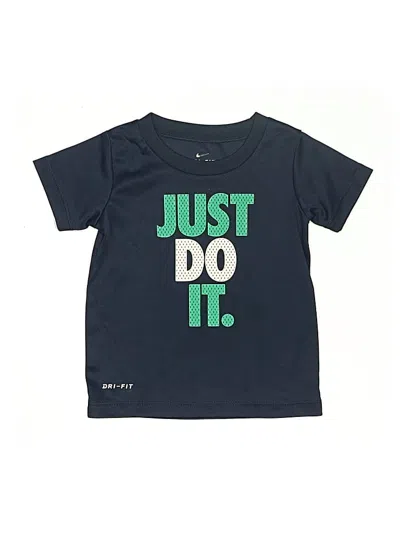 Pre-owned Nike Kids' Short Sleeve T-shirt In Blue