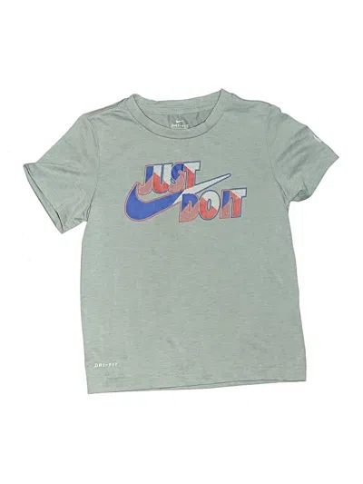Pre-owned Nike Kids' Short Sleeve T-shirt In Blue