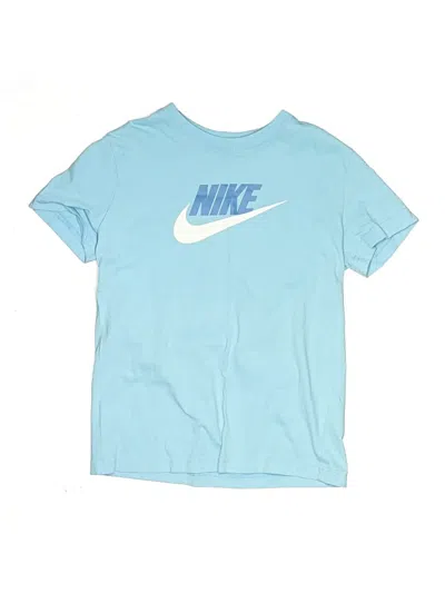 Pre-owned Nike Kids' Short Sleeve T-shirt In Blue
