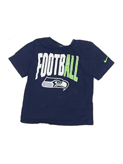 Pre-owned Nike Kids' Short Sleeve T-shirt In Blue