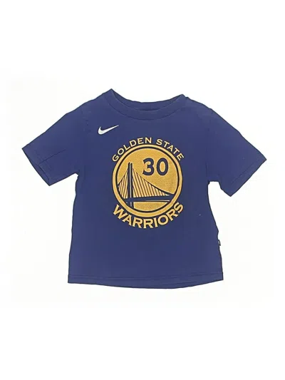 Pre-owned Nike Kids' Short Sleeve T-shirt In Blue
