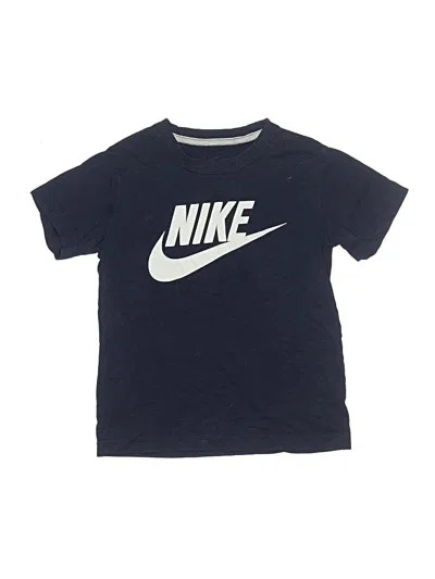 Pre-owned Nike Kids' Short Sleeve T-shirt In Blue