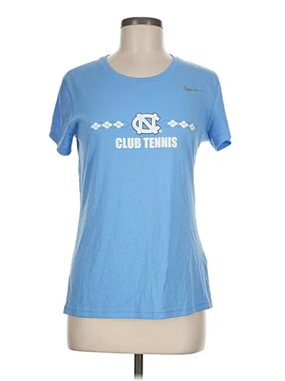 Pre-owned Nike Short Sleeve T-shirt In Blue