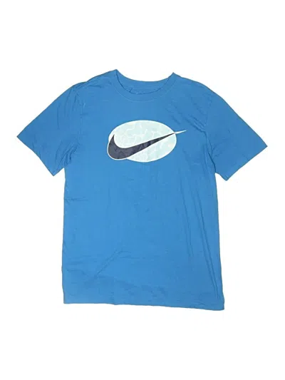 Pre-owned Nike Kids' Short Sleeve T-shirt In Blue