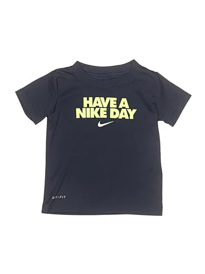 Pre-owned Nike Kids' Short Sleeve T-shirt In Blue
