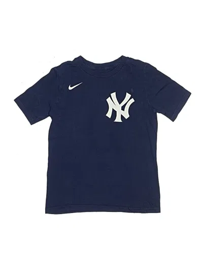 Pre-owned Nike Kids' Short Sleeve T-shirt In Blue
