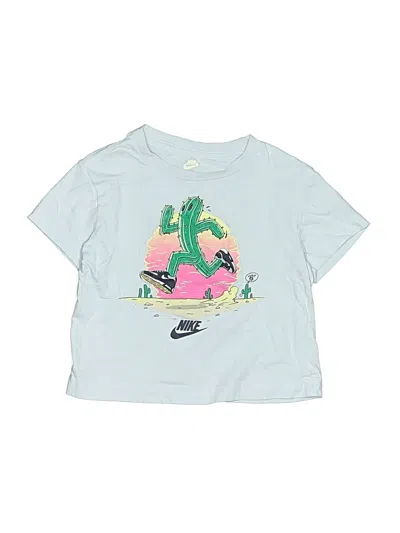Pre-owned Nike Kids' Short Sleeve T-shirt In Blue