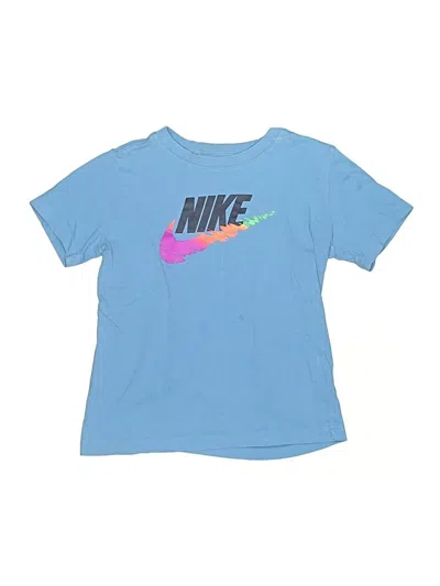 Pre-owned Nike Kids' Short Sleeve T-shirt In Blue