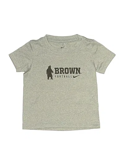 Pre-owned Nike Kids' Short Sleeve T-shirt In Brown